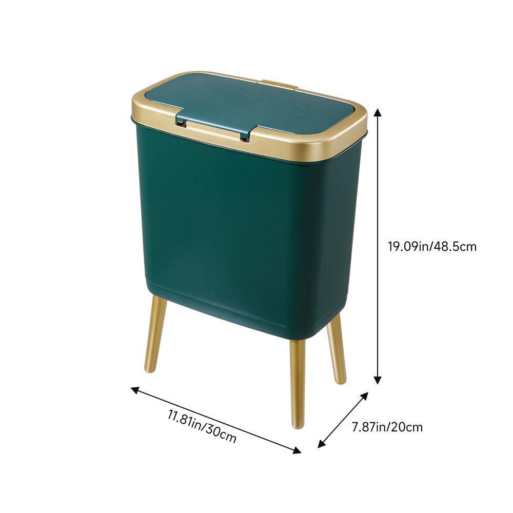 Rubbish Bin with Four Legs