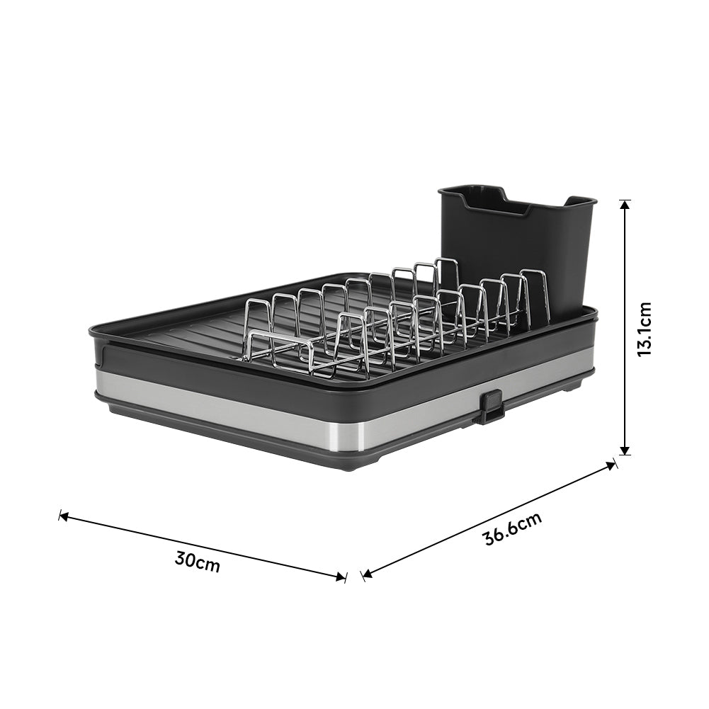 Kitchen Expandable Organizer Dish Drainer Rack