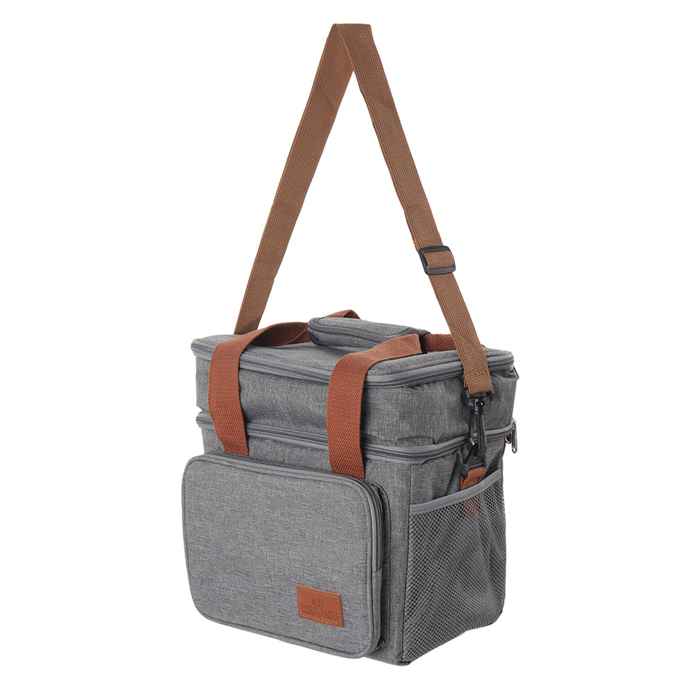 Double Deck Leakproof Insulated Lunch Tote