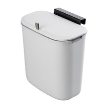 9L Hanging Wall-mounted Rubbish Bin With Lid for Kitchen Bathroom