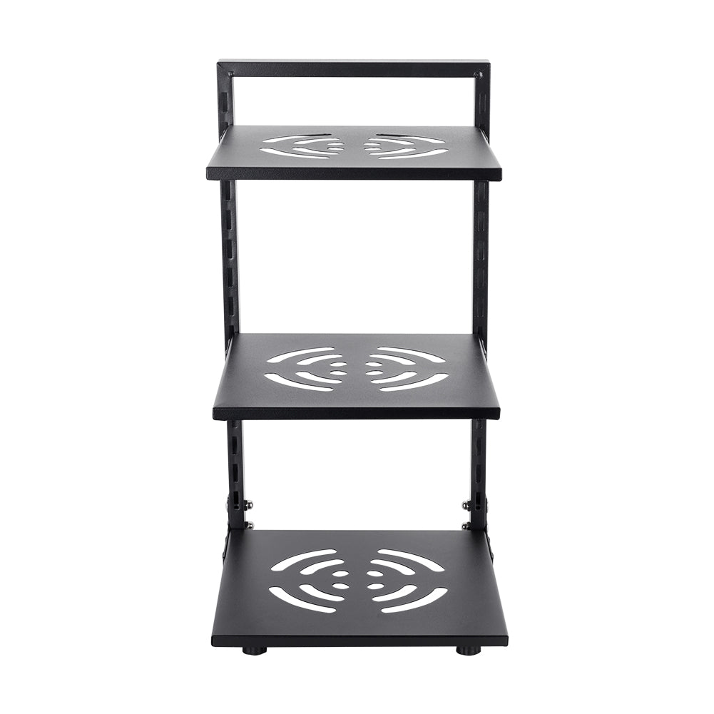 Multi-Tier Height-Adjustable Kitchen Pan Organizer Rack