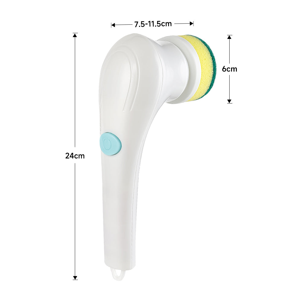 Waterproof 5-in-1 Electric Handheld Cleaning Brush