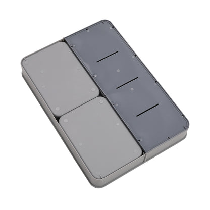 Expandable 12-Compartment Cutlery Tray Drawer Organiser