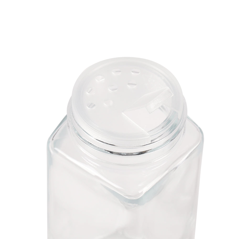 12Pcs Glass Spice Jars with Metal Lids