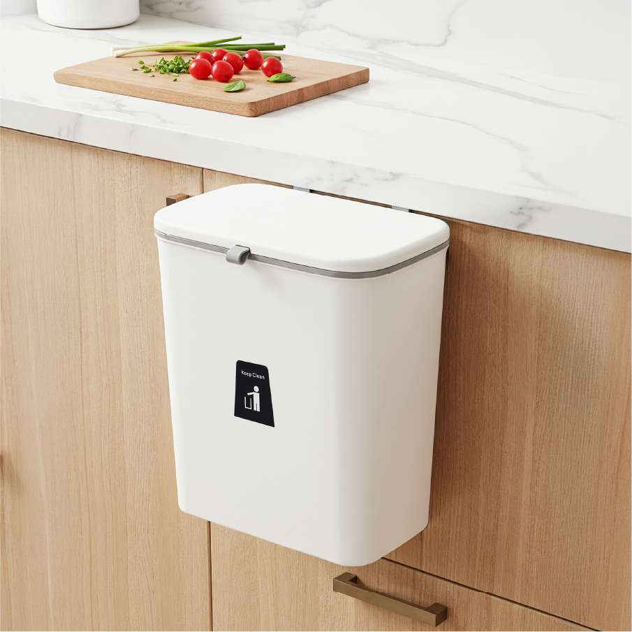 Kitchen Compost Bin Hanging Trash Can