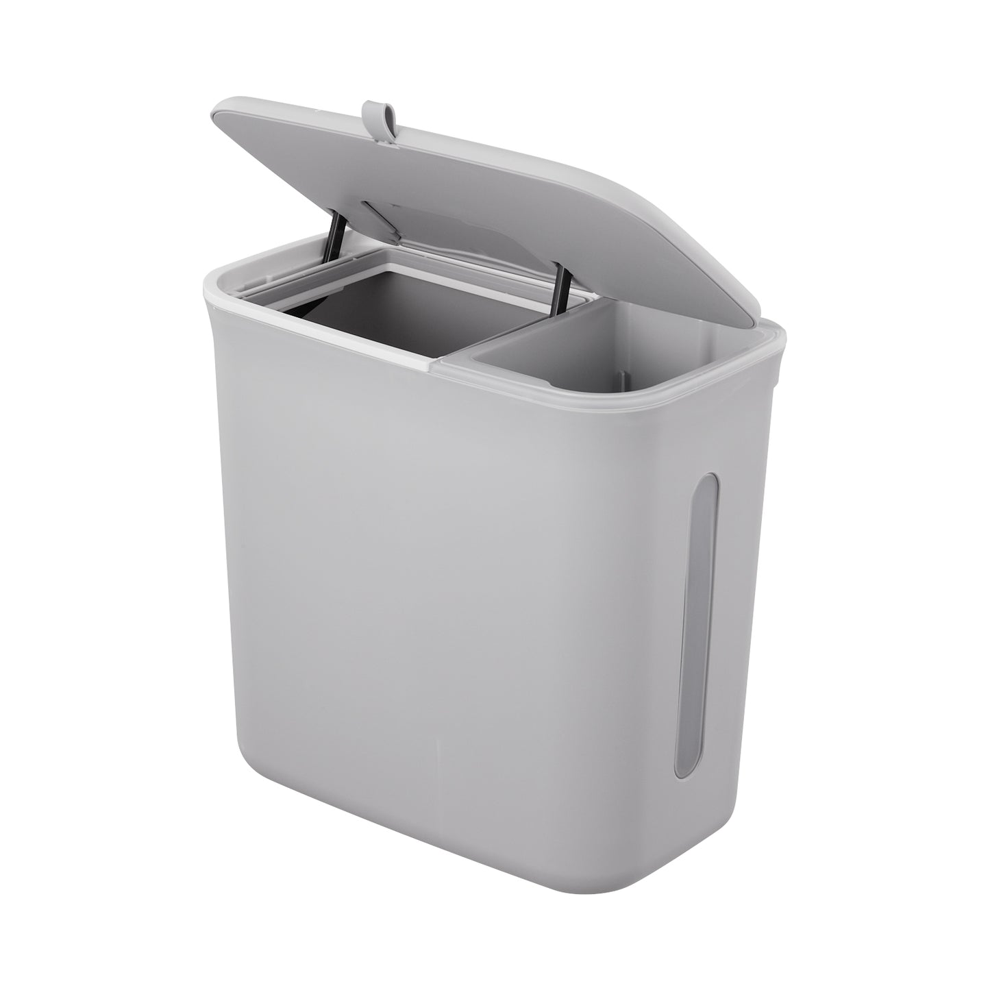Hanging Dry Wet Separation Kitchen Trash Bin with Lid