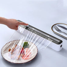 Plastic Wrap Dispenser With Cutter Household Suction Cup Cutter