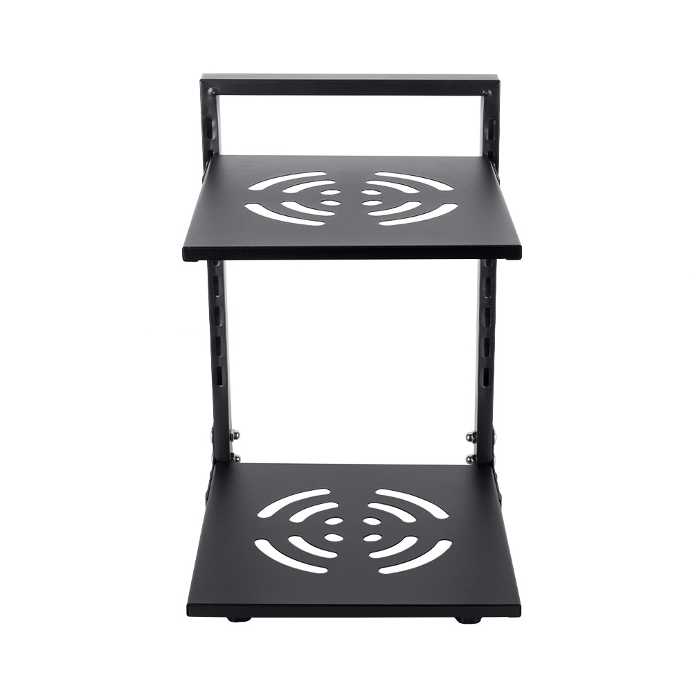 Multi-Tier Height-Adjustable Kitchen Pan Organizer Rack