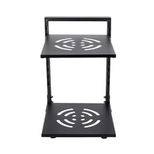 Multi-Tier Height-Adjustable Kitchen Pan Organizer Rack