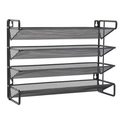 4-Tier Metal Spice Rack Organizer