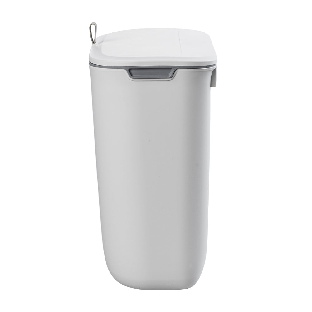 9L Hanging Wall-mounted Rubbish Bin With Lid for Kitchen Bathroom