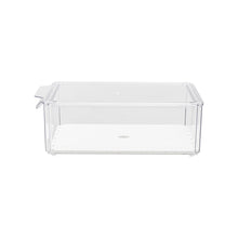 Set of 9 Stackable Clear Fridge Organisers Storage Boxes