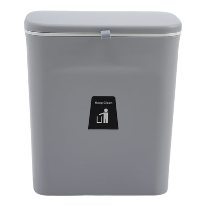 Kitchen 9L Compost Bin Hanging Trash Can