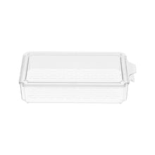 Stackable Clear Fridge Organisers Storage Boxes Set