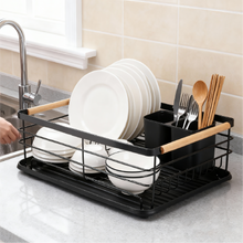Black Iron Dish Drainer Rack