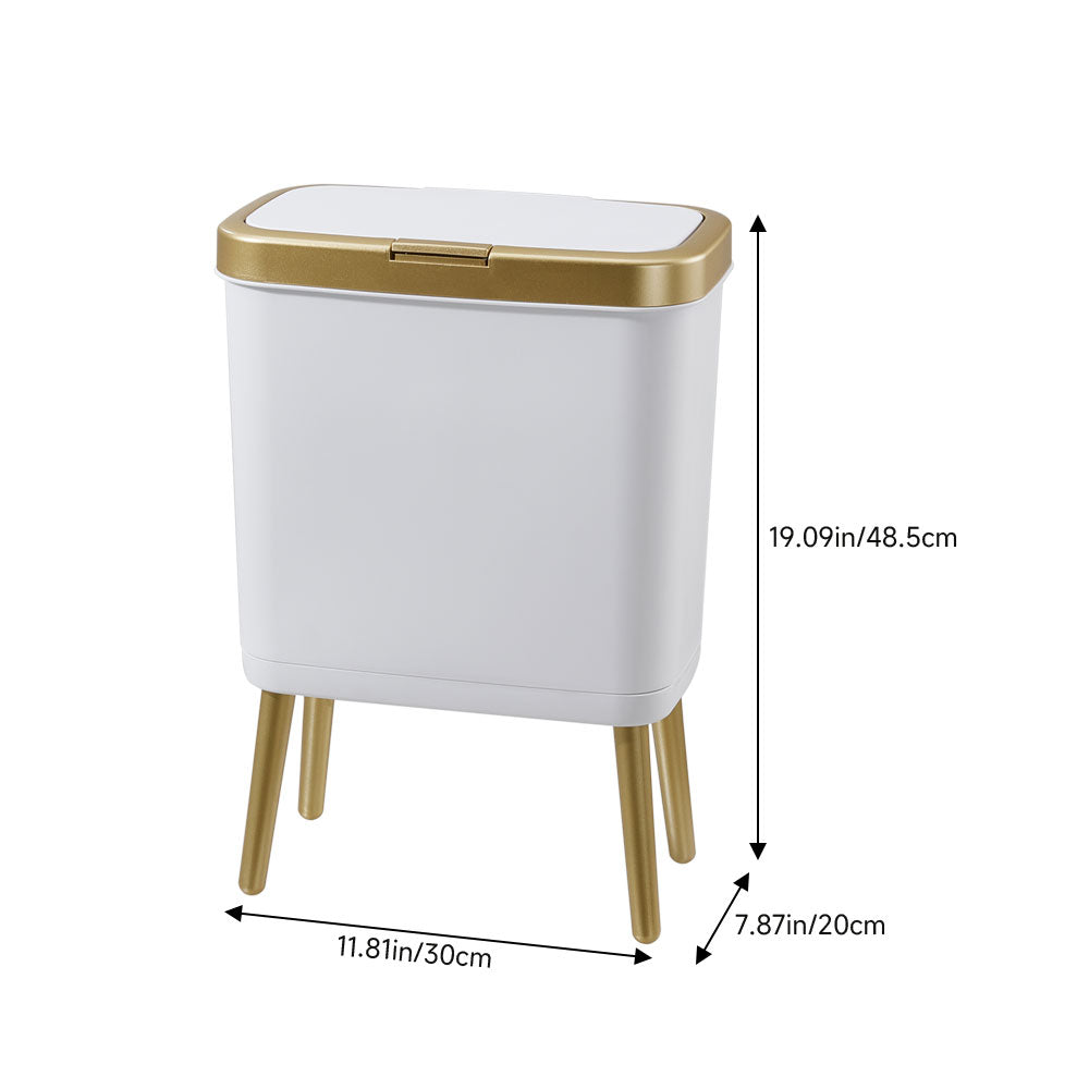Rubbish Bin with Four Legs