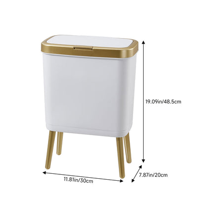 Rubbish Bin with Four Legs
