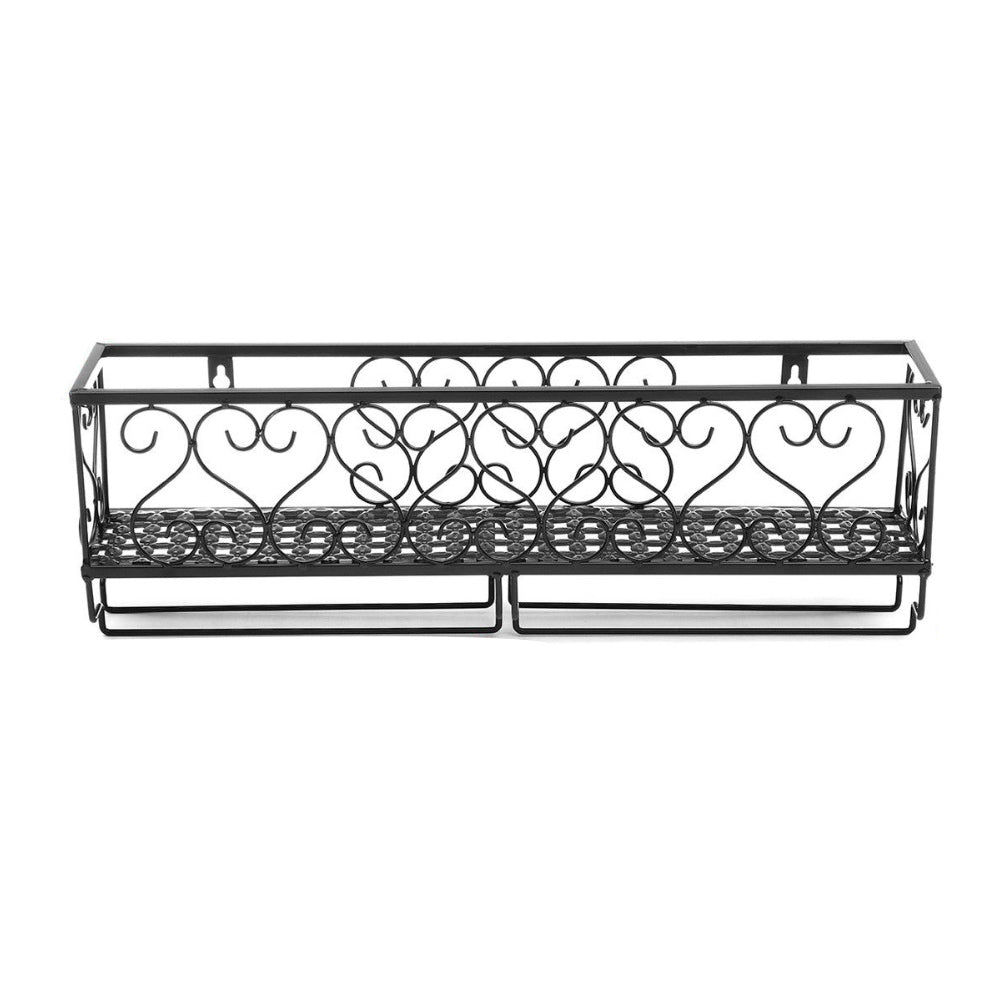 Elegant Wall-Mounted Wine Glass Rack for Upside Down Goblet and Bottle Storage