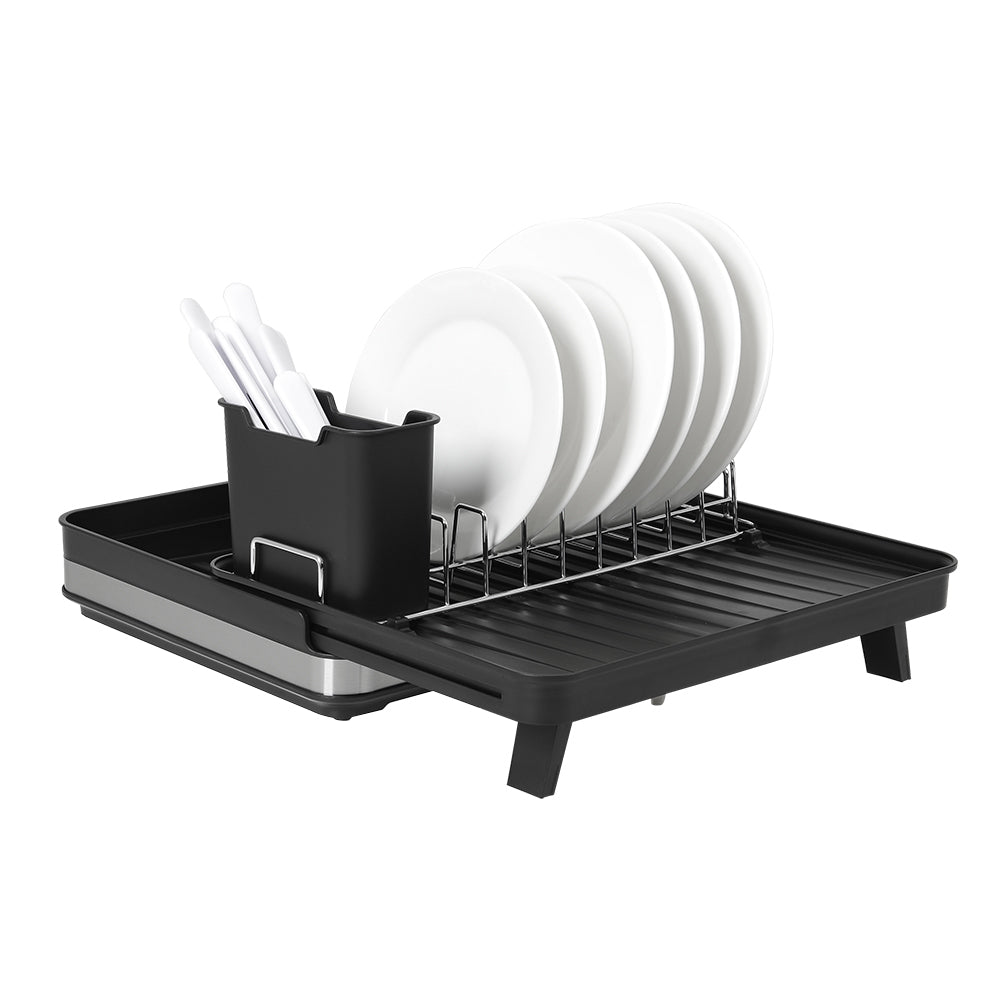 Kitchen Expandable Organizer Dish Drainer Rack