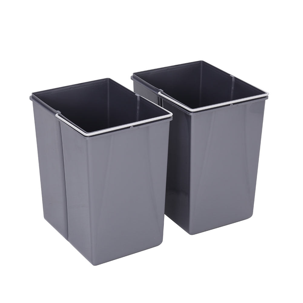 40L Cabinet Pull-out Kitchen Double Waste Bin
