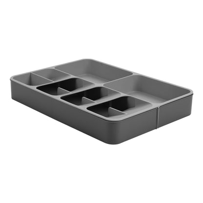 Expandable 12-Compartment Cutlery Tray Drawer Organiser