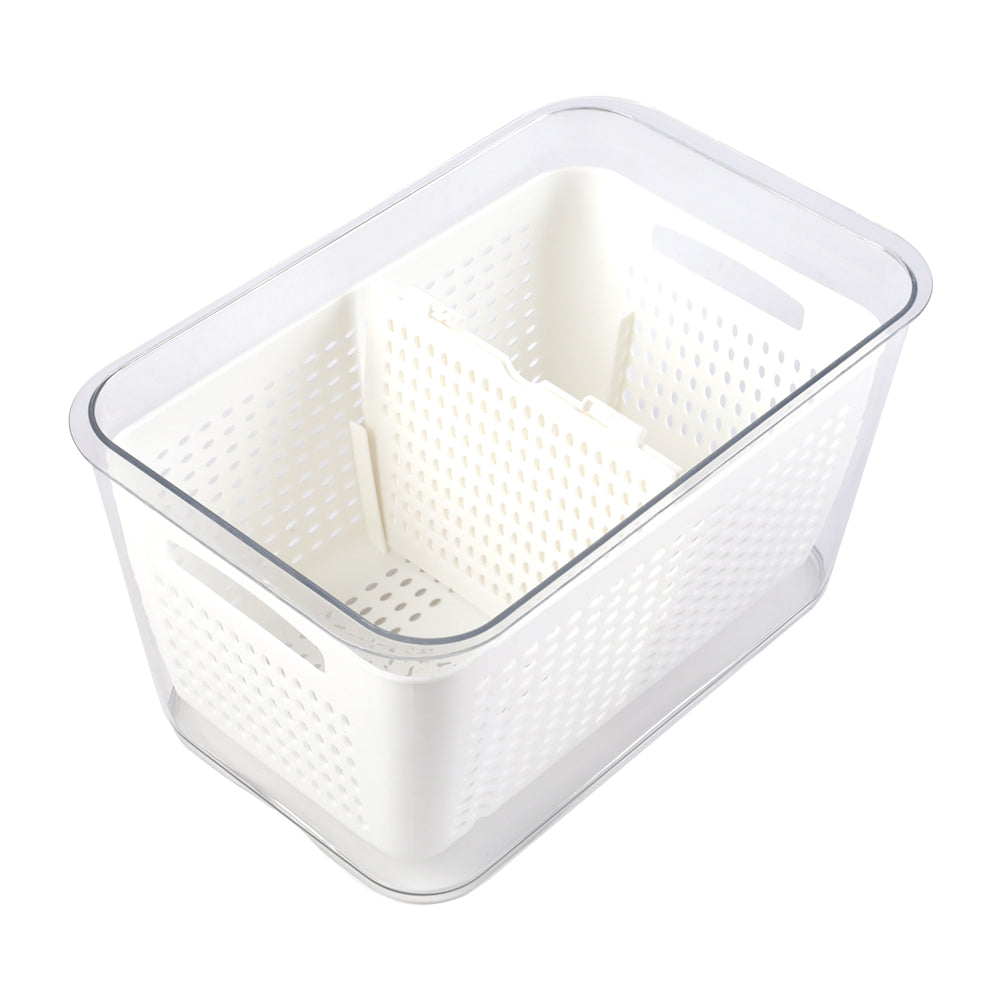 1.7L Nested Fridge Storage Container with Removable Colander