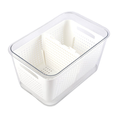 1.7L Nested Fridge Storage Container with Removable Colander