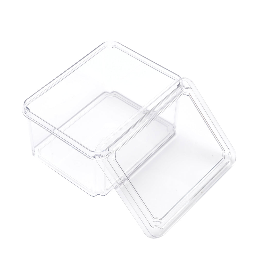4Pcs Transparent Refrigerator Bins Organizer Set