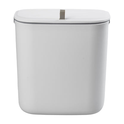 9L Hanging Wall-mounted Rubbish Bin With Lid for Kitchen Bathroom