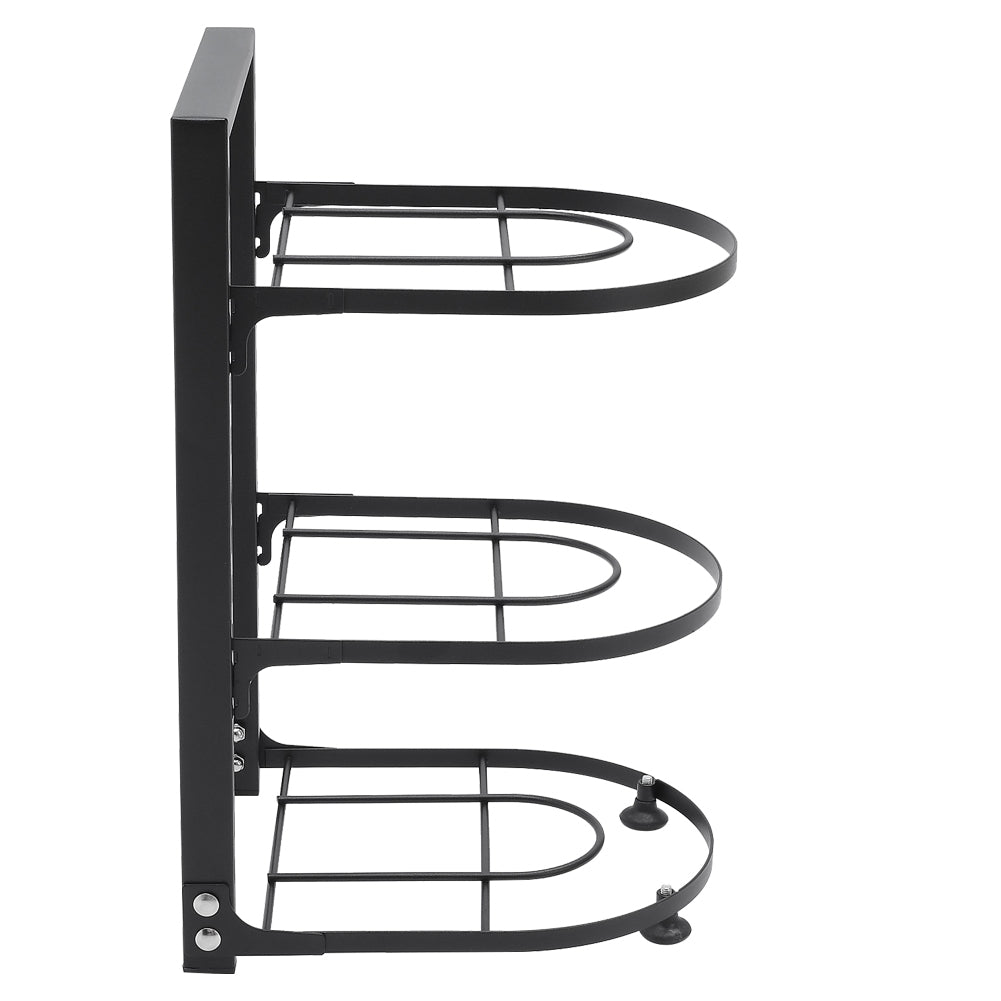 Multi-Tier Adjustable Kitchen Organizer Rack for Pot Pan