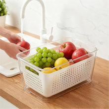 1.7L Nested Fridge Storage Container with Removable Colander