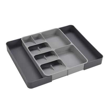 Expandable 12-Compartment Cutlery Tray Drawer Organiser