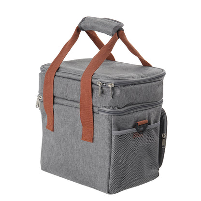 Double Deck Leakproof Insulated Lunch Tote