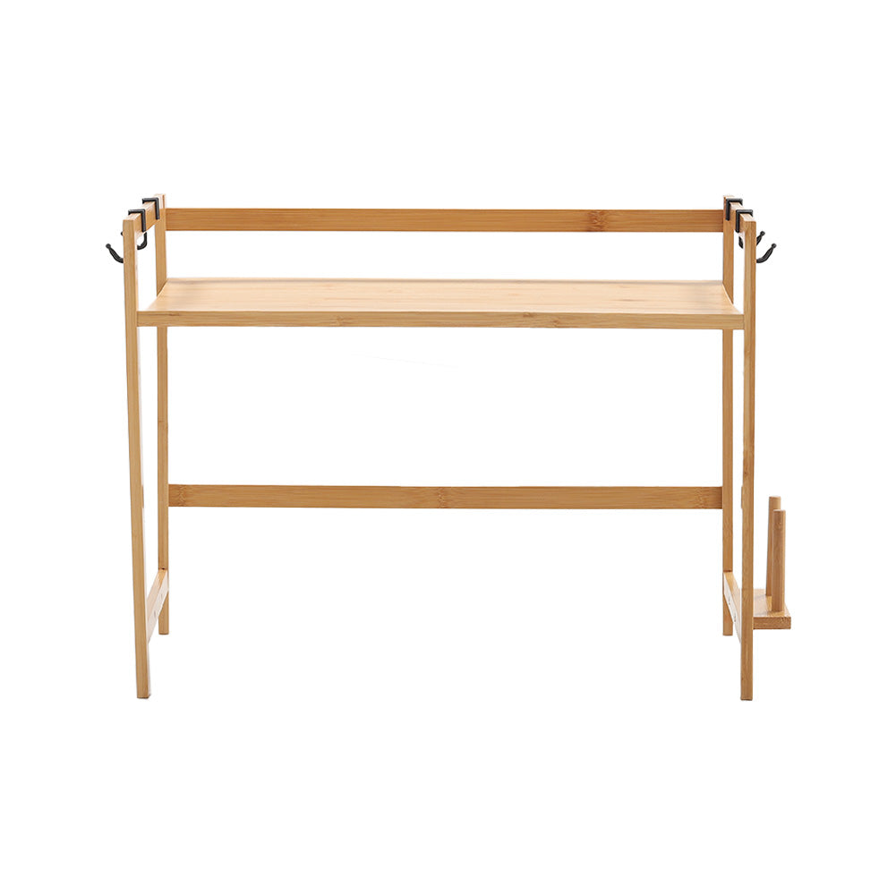 Freestanding Kitchen Organizer Storage Shelf Spice Jars Rack