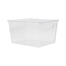 Set of 9 Stackable Clear Fridge Organisers Storage Boxes