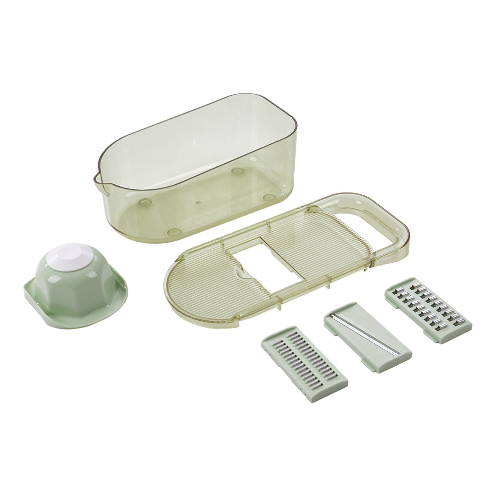 6 Blade Set Kitchen Vegetable Slicer with Handguard