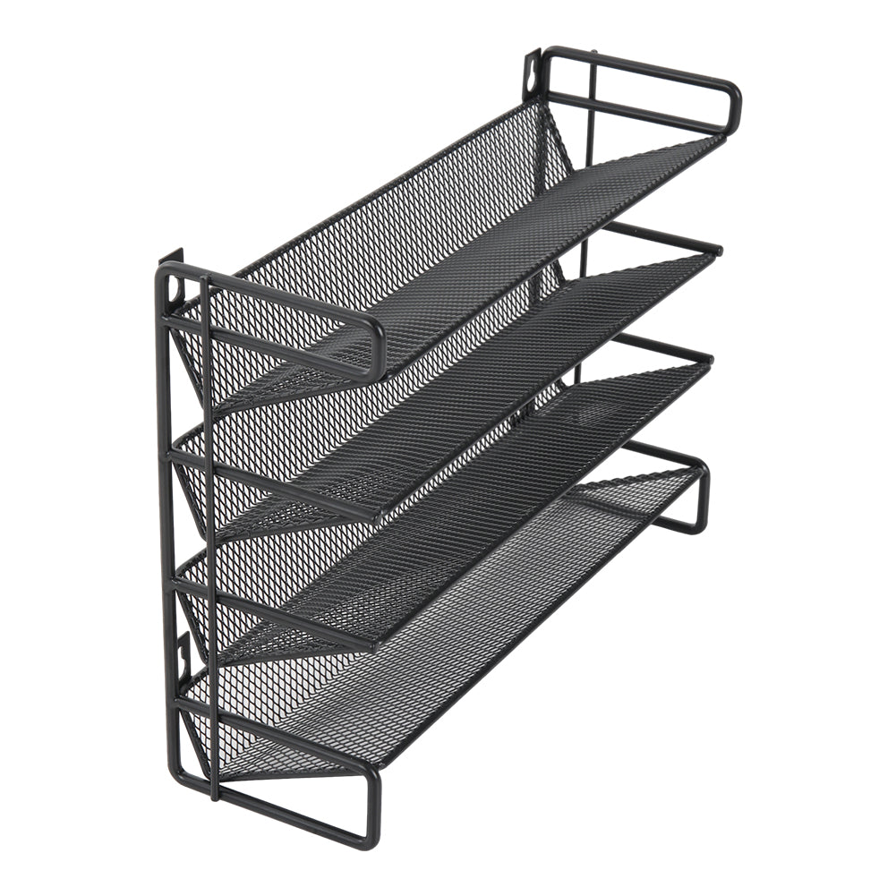 4-Tier Metal Spice Rack Organizer