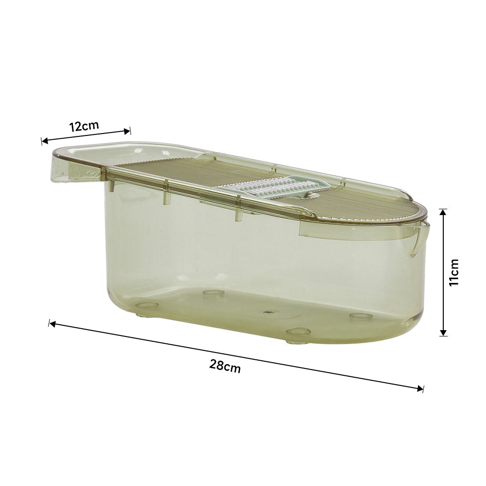 6 Blade Set Kitchen Vegetable Slicer with Handguard