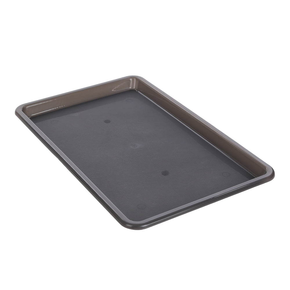 Black Steel Cabinet Pull-Out Bowl Rack