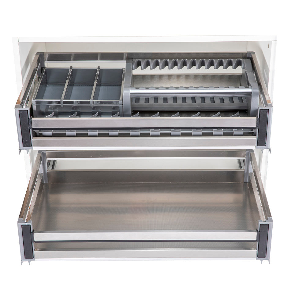 Stainless Steel Cabinet Pull-Out Basket