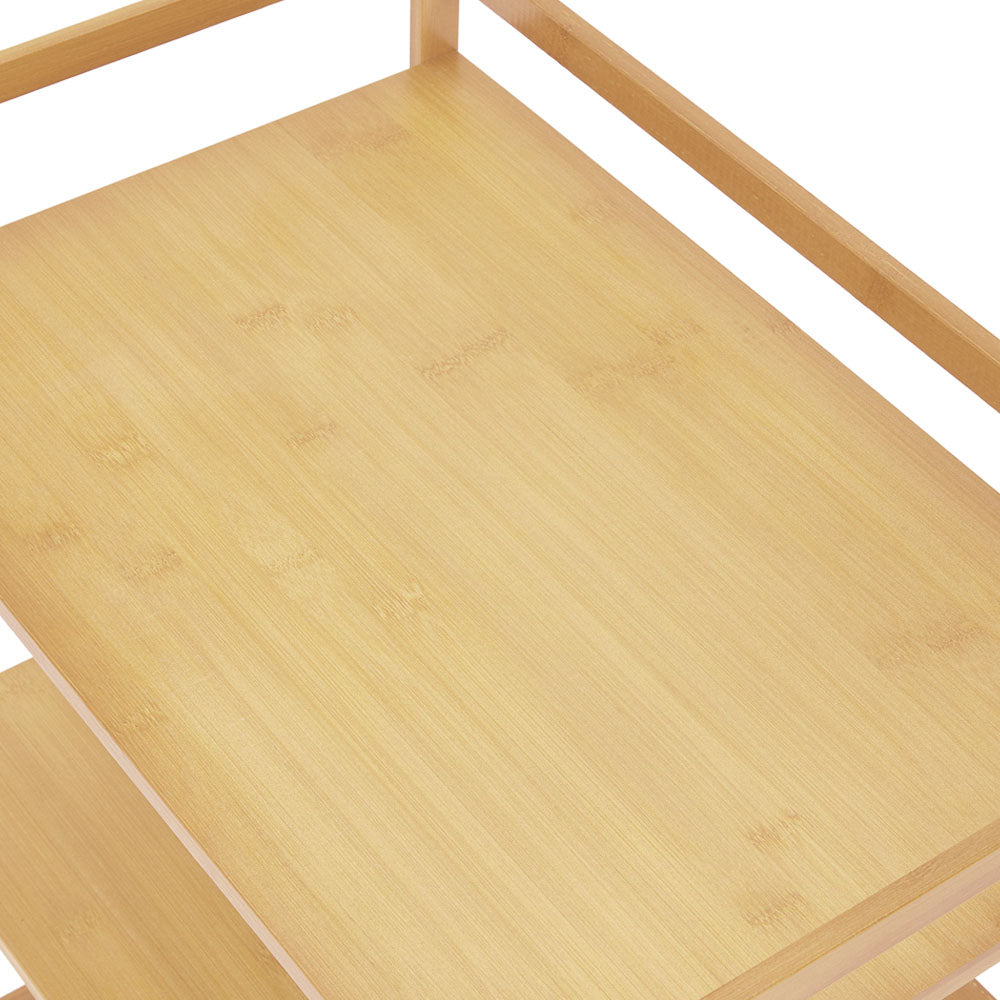 Wooden Spice Rack Organizer with Hooks