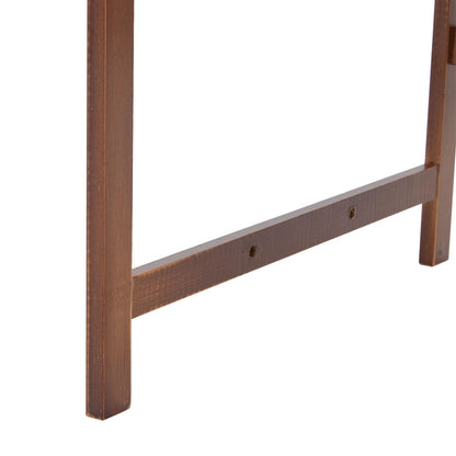 Wooden Spice Rack Organizer with Hooks