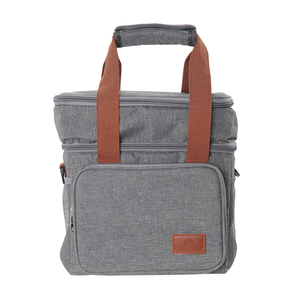 Double Deck Leakproof Insulated Lunch Tote