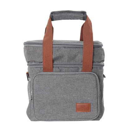 Double Deck Leakproof Insulated Lunch Tote