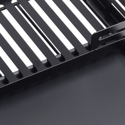 Black Steel Kitchen Sink Caddy Organizer