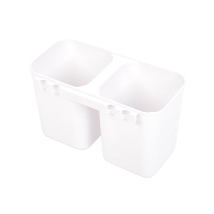 2-Tier Metal Dish Rack with Utensil Holder Dish Drainer for Kitchen Counter