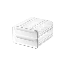Double-layer Transparent Egg Storage Drawer Box