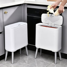 Slim Rubbish Bin with Lip