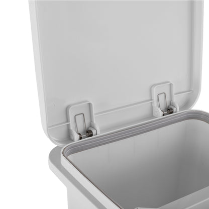 29L Double-Layer Rubbish Bin with Wheels