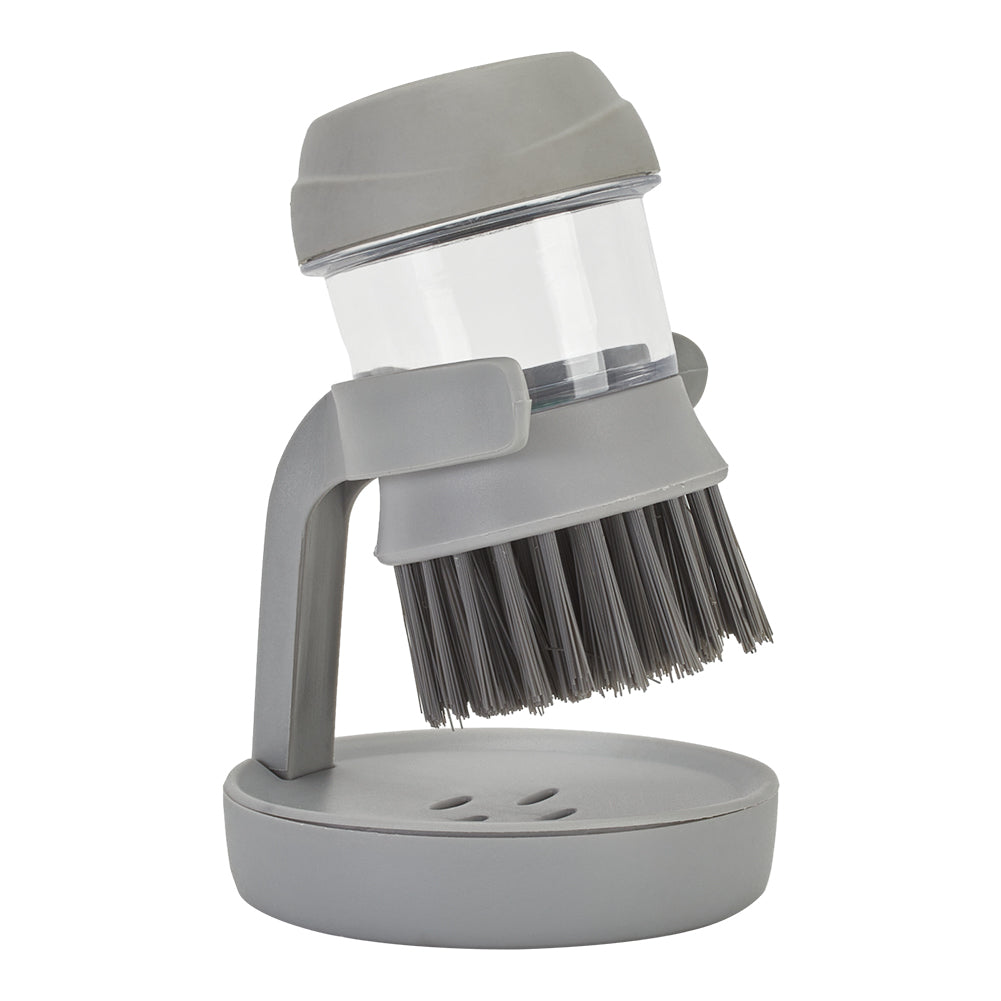 Dish Pot Brush with Soap Dispenser